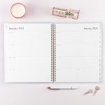 Blue Sky 2023 Weekly and Monthly Planner, January - December, 8.5" x 11", Frosted Cover, Wirebound, Joselyn (142079) - Image 2